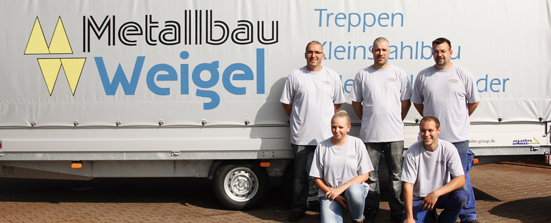 Metallbau Weigel - das Team